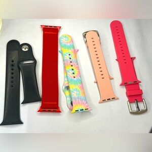 5 Pcs Bands /  Compatible With Apple Watch Band 38mm 40mm / 40mm - 42mm